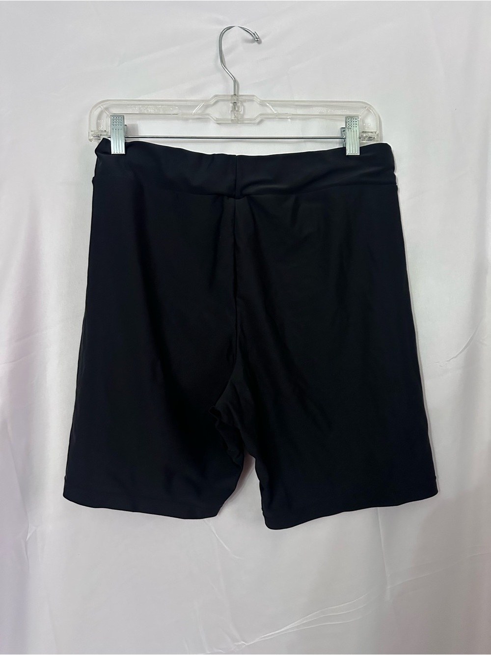 Black Women's Swim Bikini Shorts - Classic Coverage - Picture 2 of 3